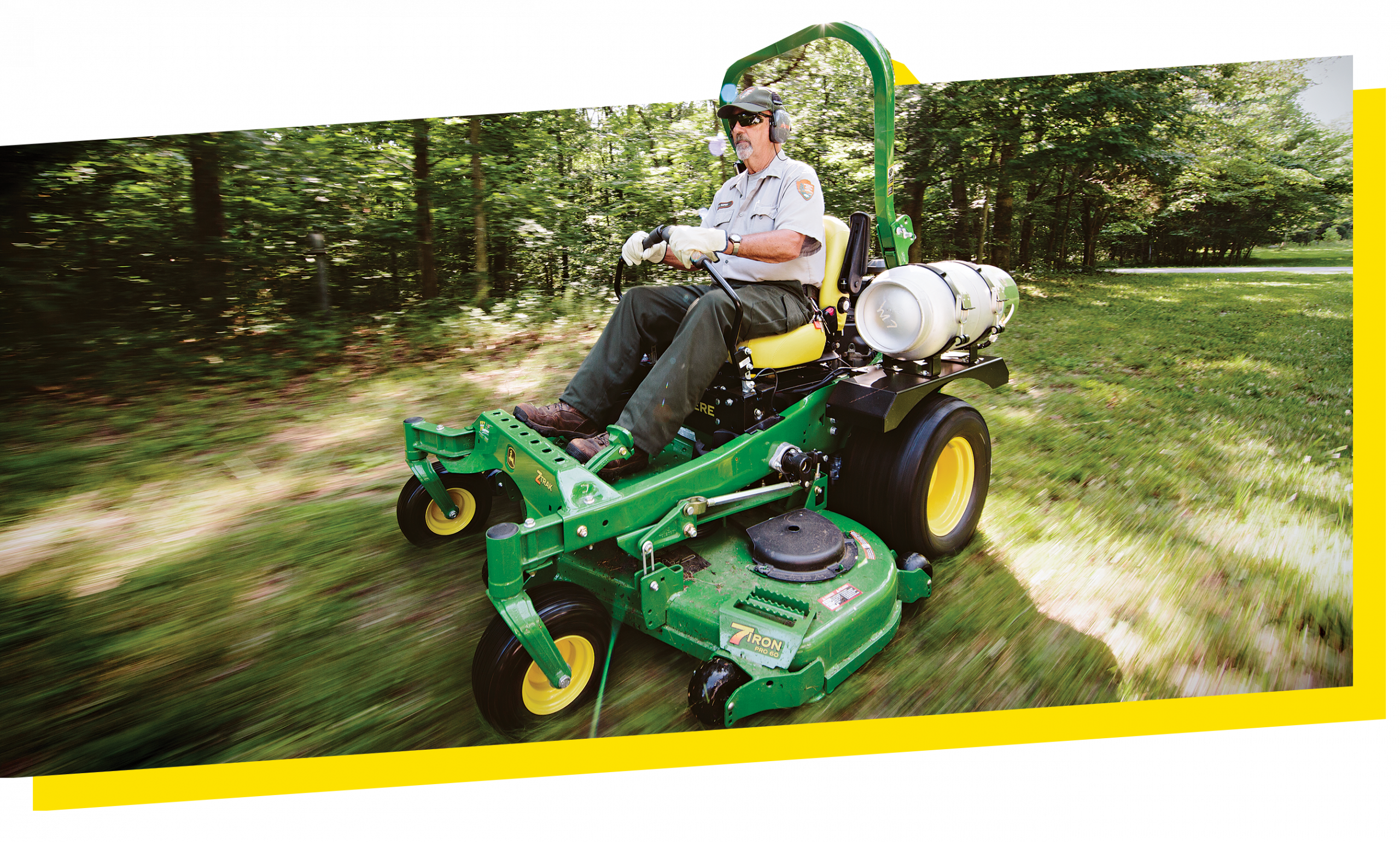 Propane mower best sale